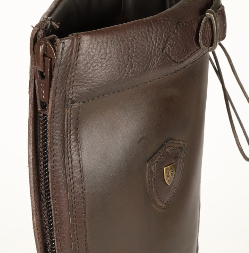 Moretta Teramo Lace Boot in Dark Brown-4